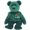 TY Beanie Baby - NEW JERSEY the Bear (I Love New Jersey) (8.5 inch) (Mint)