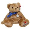 TY Beanie Baby - NIGEL the Bear (7 inch) (Mint)