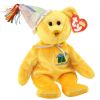 TY Beanie Baby - NOVEMBER the Teddy Birthday Bear (w/ hat) (9.5 inch) (Mint)