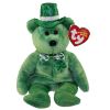 TY Beanie Baby - O'LUCKY the Bear (9.5 inch - Mint)