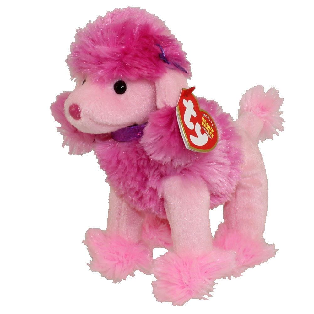 TY Beanie Baby - OOH-LA-LA the Pink Poodle Dog (6 inch) (Mint ...