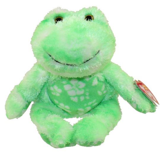 Green frog beanie clearance baby