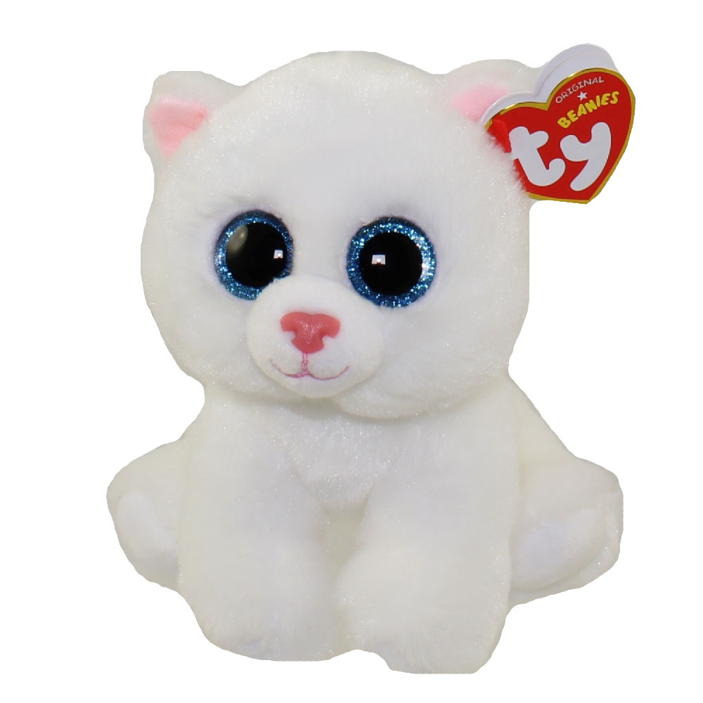 White cat shop beanie boo