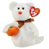 TY Beanie Baby - PHANTOM the White Ghost Bear (8.5 inch - Mint)