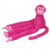 TY Pinkys - HUG ME the Pink Monkey (17 inch) (Mint)
