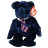 TY Beanie Baby - POPS the Bear (UK TIE Version) (8.5 inch) (Mint)