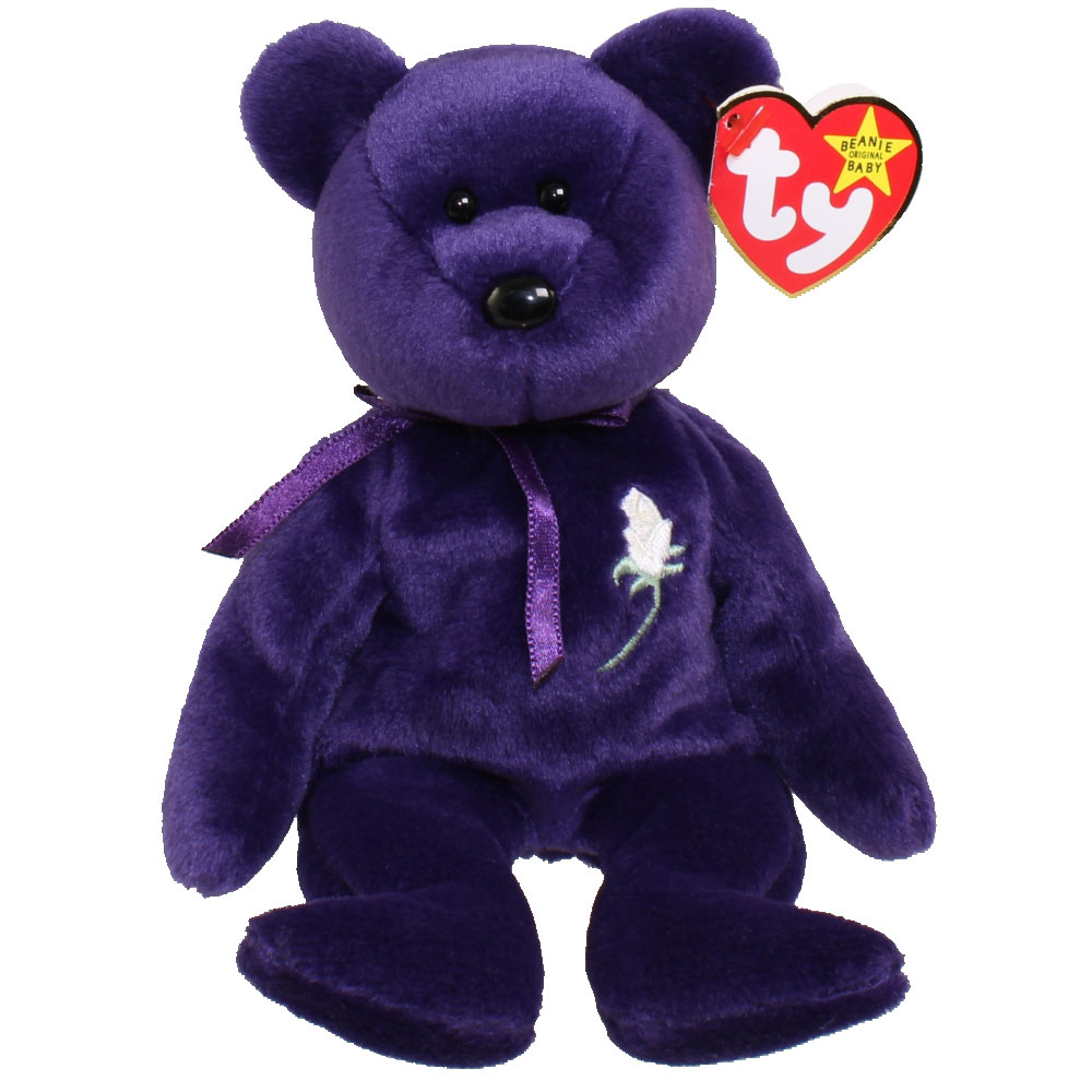 TY Beanie Baby - PRINCESS the Bear (8.5 inch) (Mint): Sell2BBNovelties