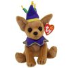 TY Beanie Baby - PUNCHLINE the Chihuahua Dog (6 inch - Mint)