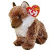 TY Beanie Baby - PUNGO the Red Wolf (7 inch - Mint)