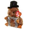 TY Beanie Baby - PUNXSUTAWN-e PHIL 2007 the Groundhog (6 inch - Mint)