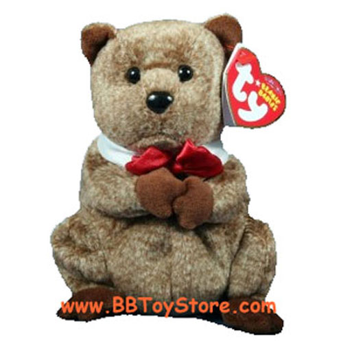 TY Beanie Baby - PUNXSUTAWNEY PHIL 2009 the Groundhog (Chamber of ...