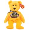 TY Beanie Baby - RACING GOLD the Nascar Bear ( Yellow Version ) (8.5 inch) (Mint)