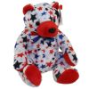 TY Beanie Baby - RED the Bear (7.5 inch) (Mint)