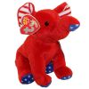 TY Beanie Baby 2.0 - RIGHTY the Elephant (2008) (6 inch) (Mint)