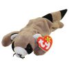 TY Beanie Baby - RINGO the Raccoon (8 inch) (Mint)