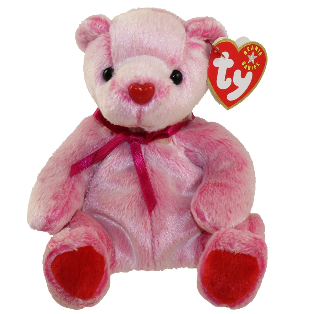 TY Beanie Baby - ROMANCE the Valentines Day Bear (7 inch) (Mint ...