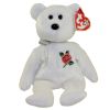 TY Beanie Baby - ROSE the Bear (8.5 inch) (Mint)