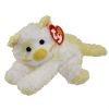 TY Beanie Baby - SAFFRON the Yellow Cat (7 inch) (Mint)