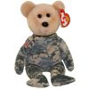 TY Beanie Baby - SALUTE the Bear (Flag on Arm) (8.5 inch - Mint)