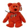 TY Beanie Baby - MLB Baseball Bear - SAN FRANCISCO GIANTS (8.5 inch) (Mint)