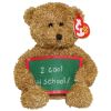 TY Beanie Baby - SCHOOL ROCKS the Bear (2 Cool 4 School!) (6 inch) (Mint)