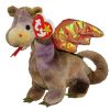 TY Beanie Baby - SCORCH the Dragon (7 inch) (Mint)