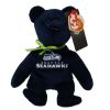 TY Beanie Baby - NFL Football Bear - SEATTLE SEAHAWKS (8.5 inch) (Mint)