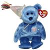 TY Beanie Baby - SEPTEMBER the Teddy Birthday Bear (w/ hat) (9.5 inch) (Mint)