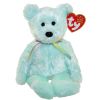 TY Beanie Baby - SHERBET the Bear (Blue Version) (8.5 inch) (Mint)