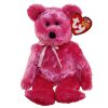 TY Beanie Baby - SHERBET the Bear (Raspberry Version) (8.5 inch) (Mint)