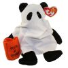 TY Beanie Baby - SHUDDERS the Ghost Bear (8 inch) (Mint)