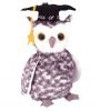 TY Beanie Baby - SMART the 2001 Owl (7 inch) (Mint)