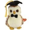 TY Beanie Baby - SMARTER the 2002 Owl (6.5 inch) (Mint)