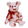 TY Beanie Baby - SMOOCH the Kisses Bear (8.5 inch) (Mint)