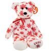 TY Beanie Baby - SNOWBELLES the Bear (White Version) (9 inch) (Mint)