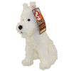 TY Beanie Baby - SNOWY the Dog (The Adventures of TinTin) (8.5 inch) (Mint)