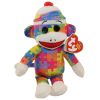 TY Beanie Baby - SOCK MONKEY (Puzzle - 8.5 inch) (Mint)