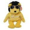 TY Beanie Baby - SOLID GOLD BEANIE the Elvis Bear (9 inch) (Mint)