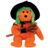 TY Beanie Baby - SPELLS the Halloween Bear (9 inch - Mint)