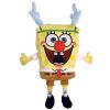 TY Beanie Baby - SPONGEBOB SQUAREPANTS ( SLEIGHRIDE ) (10 inch) (Mint)