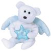 TY Beanie Baby - STAR the Angel Bear (Holding Blue Star) (8.5 inch) (Mint)