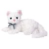 TY Beanie Baby - STARLETT the White Cat (6.5 inch) (Mint)