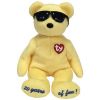 TY Beanie Baby - SUMMERTIME FUN the Bear (YELLOW) (9 inch) (Mint)