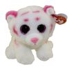 TY Beanie Baby - TABOR the Pink & White Tiger (6 inch) (Mint)