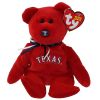 TY Beanie Baby - MLB Baseball Bear - TEXAS RANGERS (8.5 inch) (Mint)