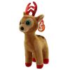 TY Beanie Baby - TINSEL the Reindeer (6 inch) (Mint)