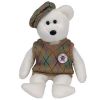 TY Beanie Baby - TOUR TEDDY the PGA Golf Bear (9 inch) (Mint)