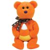 TY Beanie Baby - TREATOR the Bear (8.5 inch) (Mint)