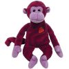 TY Beanie Baby - TWISTY the Monkey (9.5 inch) (Mint)