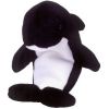 TY Beanie Baby - WAVES the Whale (7 inch) (Mint)